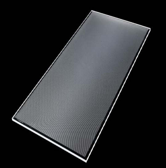 laser dot guide plate