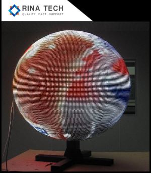 Reklám LED gömb alakú képernyő